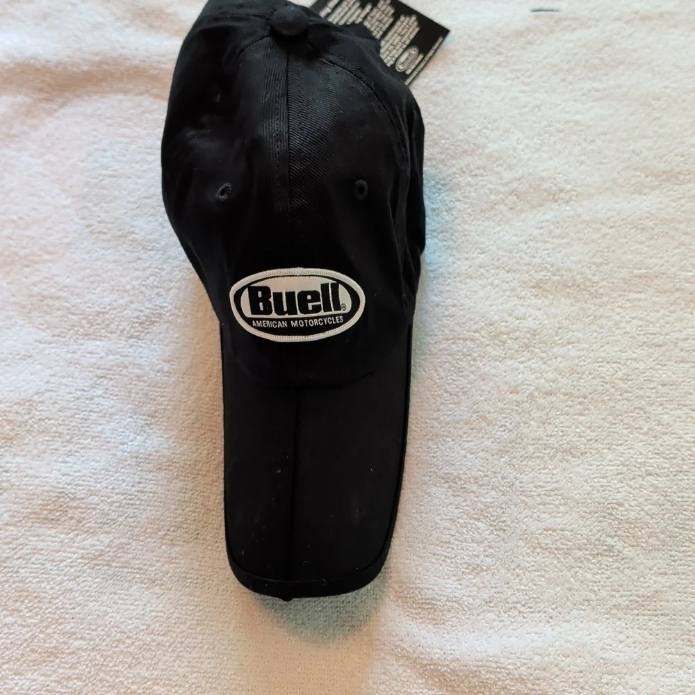 Buell Black Foldable Brim Cap - Men Accessories - Picture 8 of 8